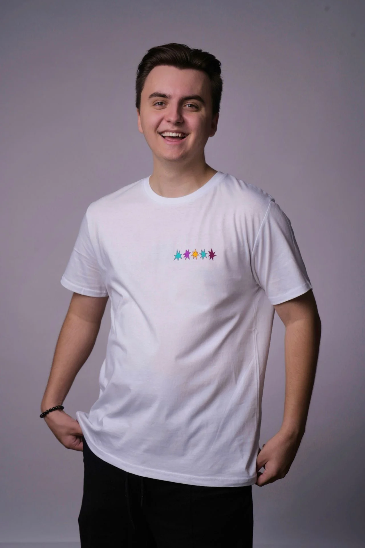 Lajfhack Tričko Bílé